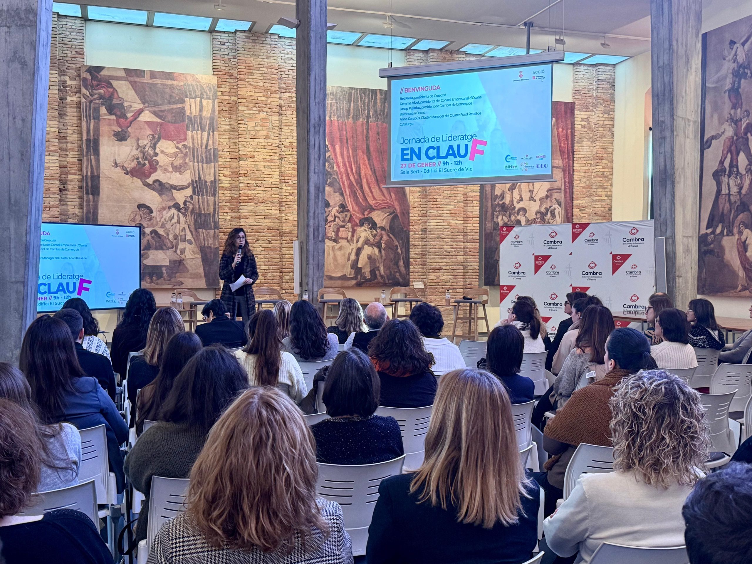 Empresàries catalanes aposten per un lideratge menys jeràrquic i més compartit en una jornada a Osona