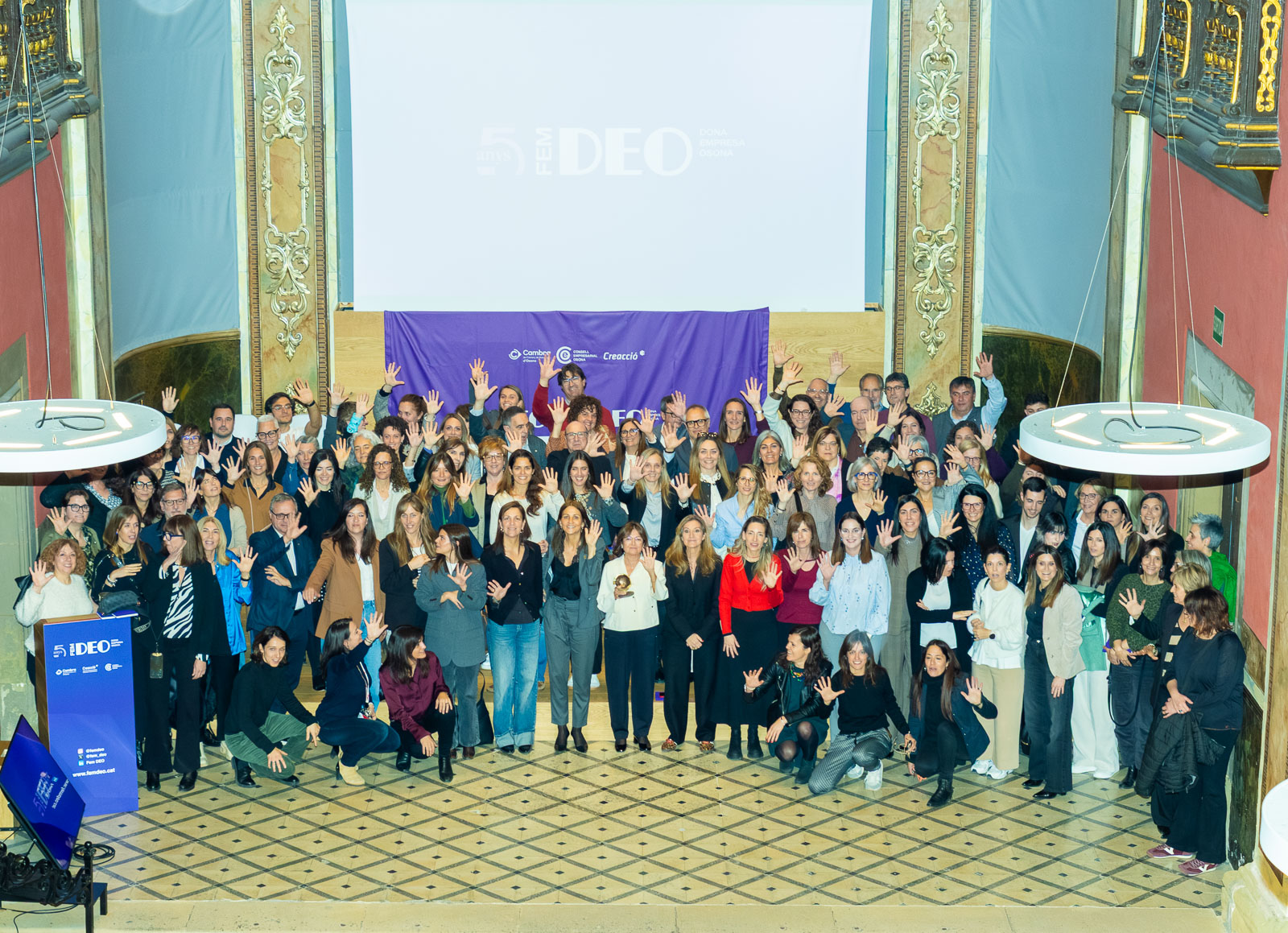 FEM DEO 2026 premia Maria Dolors Serra i consolida 5 anys impulsant el lideratge en Clau F a Osona